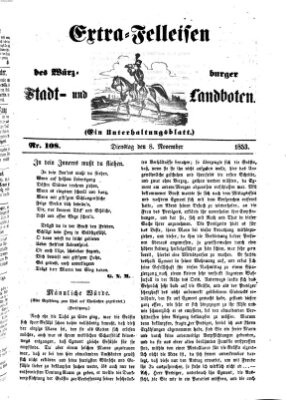 Würzburger Stadt- und Landbote Dienstag 8. November 1853