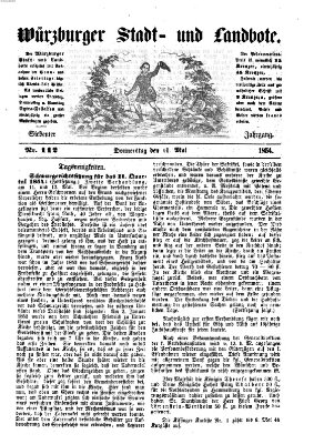 Würzburger Stadt- und Landbote Donnerstag 11. Mai 1854