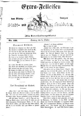 Würzburger Stadt- und Landbote Sonntag 8. Oktober 1854