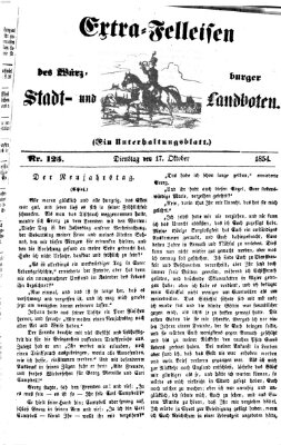 Würzburger Stadt- und Landbote Dienstag 17. Oktober 1854