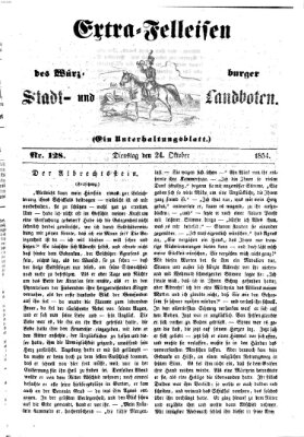 Würzburger Stadt- und Landbote Dienstag 24. Oktober 1854