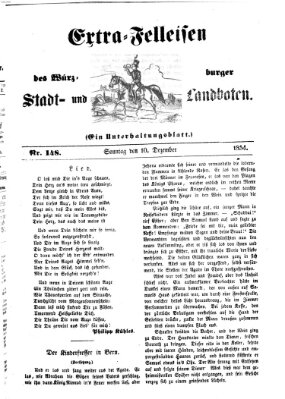 Würzburger Stadt- und Landbote Sonntag 10. Dezember 1854