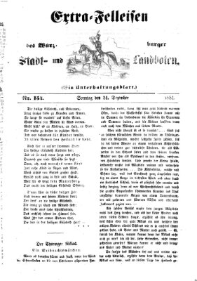 Würzburger Stadt- und Landbote Sonntag 24. Dezember 1854