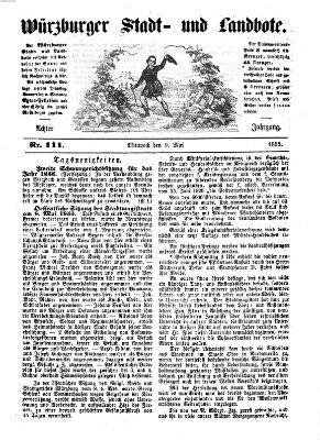 Würzburger Stadt- und Landbote Mittwoch 9. Mai 1855