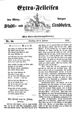 Würzburger Stadt- und Landbote Dienstag 6. Februar 1855