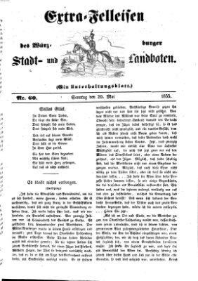 Würzburger Stadt- und Landbote Sonntag 20. Mai 1855