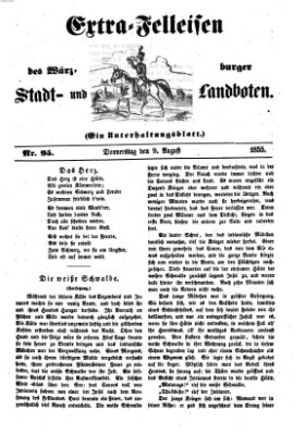 Würzburger Stadt- und Landbote Donnerstag 9. August 1855