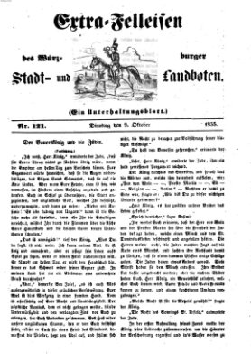 Würzburger Stadt- und Landbote Dienstag 9. Oktober 1855