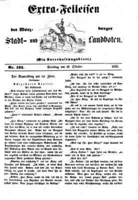 Würzburger Stadt- und Landbote Dienstag 16. Oktober 1855