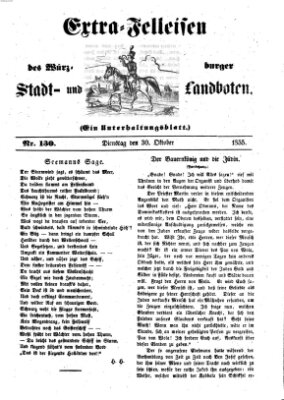 Würzburger Stadt- und Landbote Dienstag 30. Oktober 1855