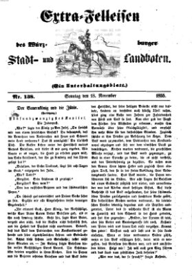 Würzburger Stadt- und Landbote Sonntag 18. November 1855