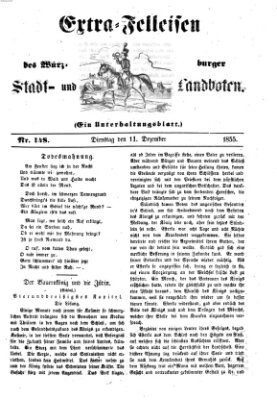 Würzburger Stadt- und Landbote Dienstag 11. Dezember 1855