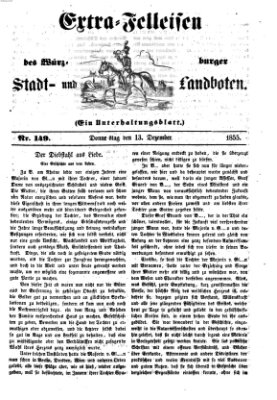 Würzburger Stadt- und Landbote Donnerstag 13. Dezember 1855