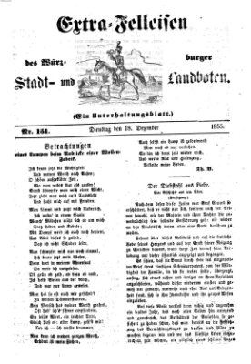 Würzburger Stadt- und Landbote Dienstag 18. Dezember 1855