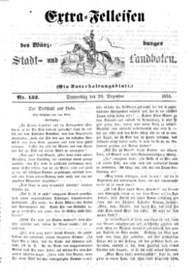 Würzburger Stadt- und Landbote Donnerstag 20. Dezember 1855