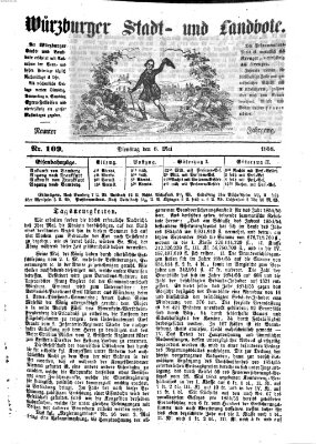 Würzburger Stadt- und Landbote Dienstag 6. Mai 1856