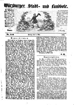 Würzburger Stadt- und Landbote Freitag 9. Mai 1856