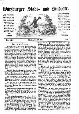 Würzburger Stadt- und Landbote Dienstag 20. Mai 1856