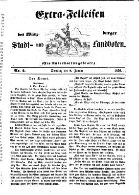 Würzburger Stadt- und Landbote Dienstag 8. Januar 1856