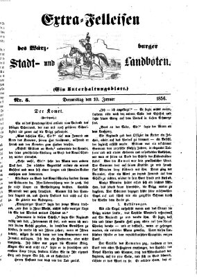 Würzburger Stadt- und Landbote Donnerstag 10. Januar 1856