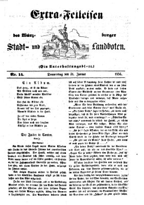 Würzburger Stadt- und Landbote Donnerstag 31. Januar 1856