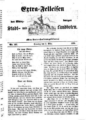 Würzburger Stadt- und Landbote Sonntag 2. März 1856