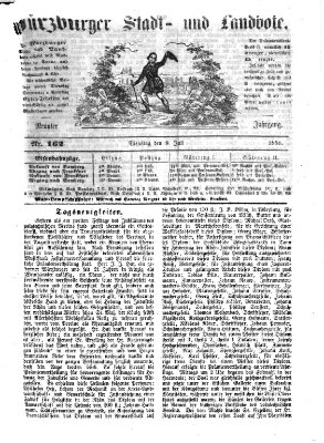 Würzburger Stadt- und Landbote Dienstag 8. Juli 1856