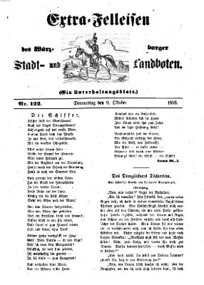 Würzburger Stadt- und Landbote Donnerstag 9. Oktober 1856