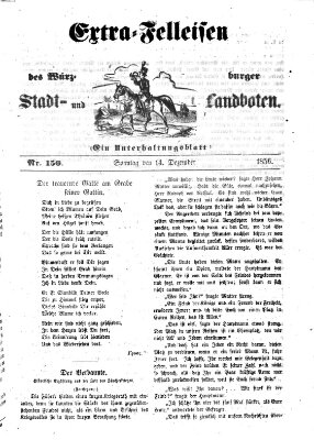 Würzburger Stadt- und Landbote Sonntag 14. Dezember 1856