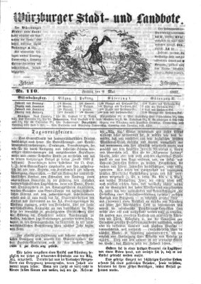 Würzburger Stadt- und Landbote Freitag 8. Mai 1857