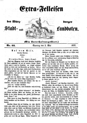 Würzburger Stadt- und Landbote Sonntag 3. Mai 1857