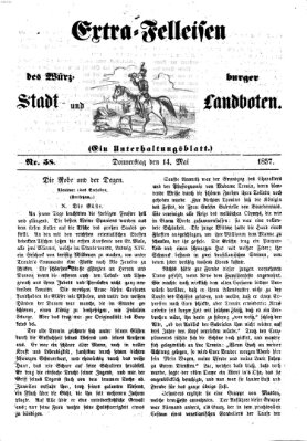 Würzburger Stadt- und Landbote Donnerstag 14. Mai 1857