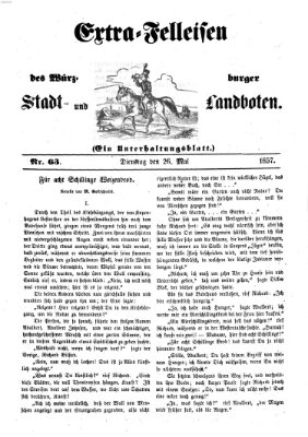 Würzburger Stadt- und Landbote Dienstag 26. Mai 1857