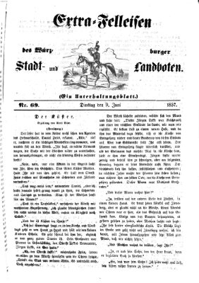 Würzburger Stadt- und Landbote Dienstag 9. Juni 1857