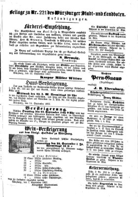 Würzburger Stadt- und Landbote Dienstag 15. September 1857