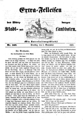 Würzburger Stadt- und Landbote Dienstag 8. September 1857