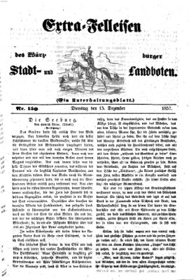 Würzburger Stadt- und Landbote Dienstag 15. Dezember 1857