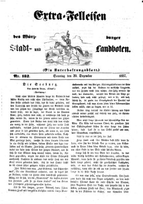 Würzburger Stadt- und Landbote Sonntag 20. Dezember 1857