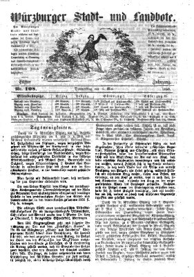 Würzburger Stadt- und Landbote Donnerstag 6. Mai 1858