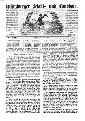 Würzburger Stadt- und Landbote Montag 31. Mai 1858