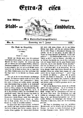 Würzburger Stadt- und Landbote Donnerstag 7. Januar 1858