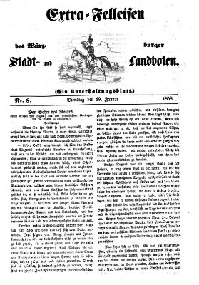 Würzburger Stadt- und Landbote Dienstag 19. Januar 1858