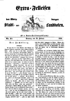 Würzburger Stadt- und Landbote Sonntag 28. Februar 1858