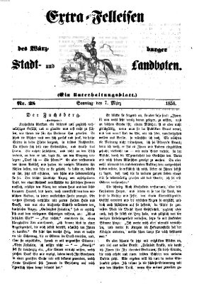 Würzburger Stadt- und Landbote Sonntag 7. März 1858