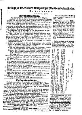 Würzburger Stadt- und Landbote Freitag 24. September 1858