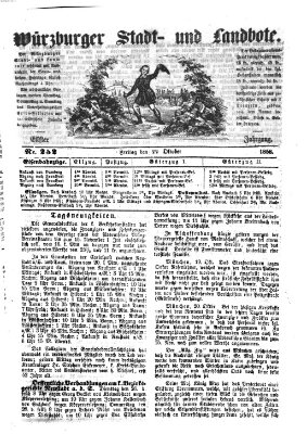 Würzburger Stadt- und Landbote Freitag 22. Oktober 1858