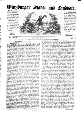 Würzburger Stadt- und Landbote Freitag 5. November 1858