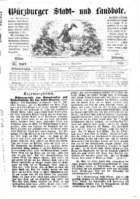 Würzburger Stadt- und Landbote Dienstag 9. November 1858