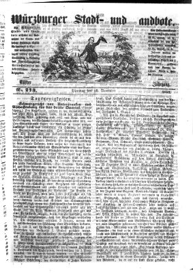 Würzburger Stadt- und Landbote Dienstag 16. November 1858