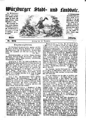 Würzburger Stadt- und Landbote Freitag 10. Dezember 1858